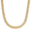 Byzantine Chain Necklace in 14K Yellow Gold 24.10 Grams 18 Inches - Sticky add to cart bar