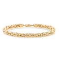 Byzantine Chain Bracelet in 14K Yellow Gold (7.50 In) 9.6 Grams - Sticky add to cart bar