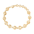 EverTrue Brozella Collection Fancy Bracelet in 18K YG Plated Bronze (6.50-8.0In) - Sticky add to cart bar