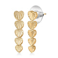 EverTrue Bronzella Collection Facny Earrings in 18K Yellow Gold Plated Bronze - Sticky add to cart bar