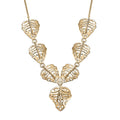 Luxoro 10K Yellow Gold Heart Necklace (18 Inches) (6.80 Grams) - Sticky add to cart bar