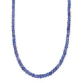D'Joy Premium Tanzanite 70.00 ctw Beaded Necklace in 18K Vermeil Yellow Gold Over Sterling Silver 18-20 Inches - Sticky add to cart bar