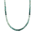 D'Joy Premium Grandidierite 58.00 ctw Beaded Necklace in 18K Vermeil Yellow Gold Over Sterling Silver 18-20 Inches - Sticky add to cart bar