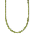 D'Joy Premium Hebei Peridot 75.00 ctw Beaded Necklace in 18K Vermeil Yellow Gold Over Sterling Silver 18-20 Inches - Sticky add to cart bar