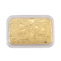 24K Golden Dragon Embossed Sheet (41x26mm) 10mg