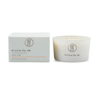 BODY BY TPH It’s Lit In The AM | Mandarin & Ginger Scented Soy Wax Blend Candle, 8 oz.