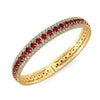 Simulated Ruby Color Diamond