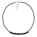 EverTrue Thai Black Spinel 50.00 ctw Royal Midnight Necklace in Platinum Bond 18-20 Inches - Sticky add to cart bar
