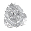 10K White Gold Luxuriant Lab Grown Diamond (E-F, VS) Ring (Size 7.0) (5.20 g) 2.04 ctw - Sticky add to cart bar