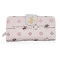 Closeout Beverly Hills Polo Club Tan Faux Leather Multi Pattern Wallet - Sticky add to cart bar