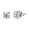 Rhodium Over Sterling Silver