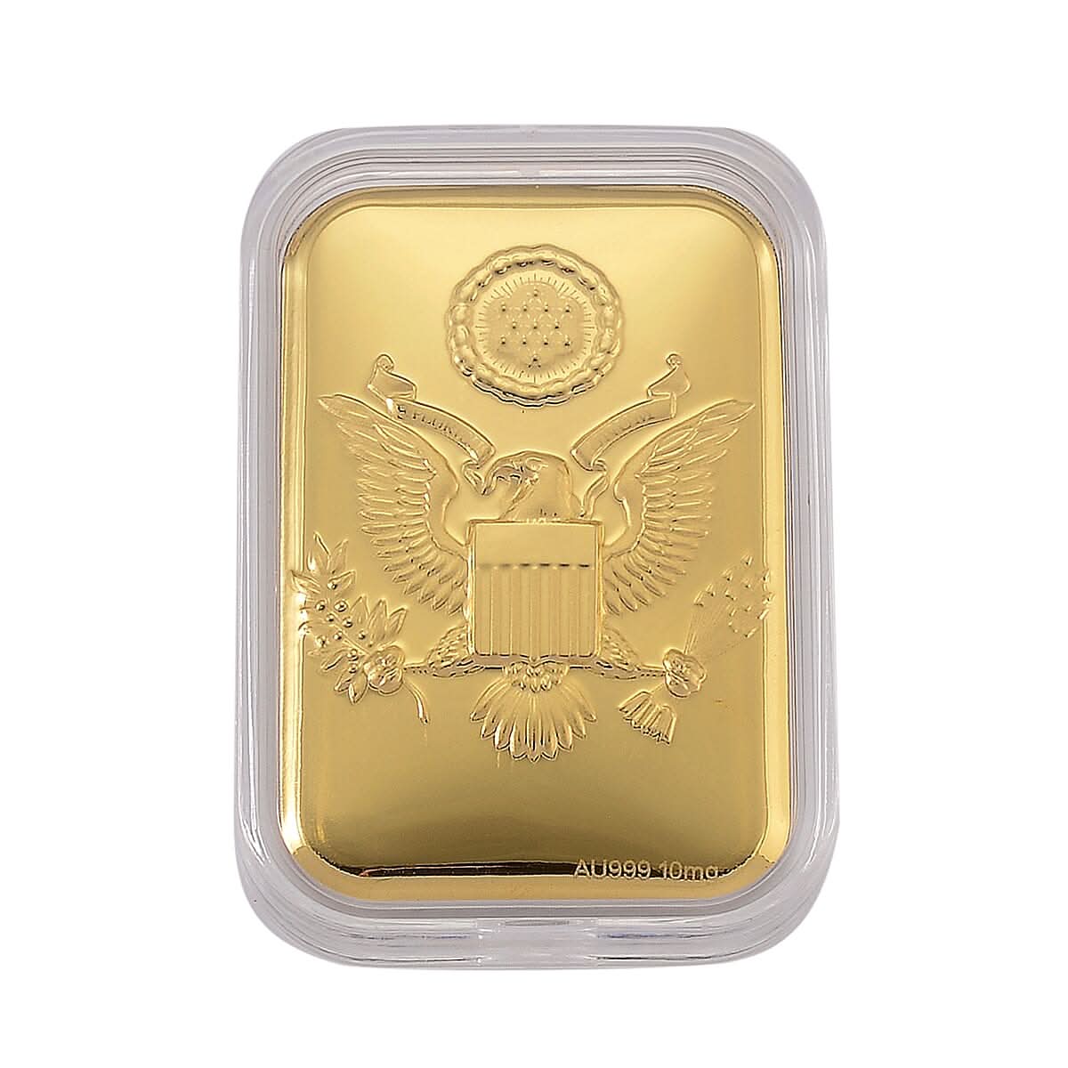 24K Golden Patriotic Pride of America Emboss Sheet (10 mg)