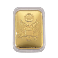 24K Golden Patriotic Pride of America Emboss Sheet (10 mg)