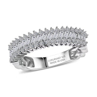 Luxuriant Lab Grown Diamond (G-H, SI) Starline Ring