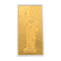 24K Golden Statue of Liberty Emboss Sheet (15.5x7.5cm) 100mg - Sticky add to cart bar