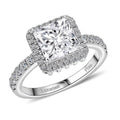IGI Certified 950 Platinum Luxuriant Lab Grown Diamond (E-F, VS) Ring (Size 6.0) (4.75 g) 3.00 ctw - Sticky add to cart bar
