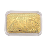 24K Golden Egyptian Pyramids Emboss Sheet (31x45.5m) 10mg