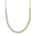 EverTrue Bronzella Collection Fancy Necklace in 18K YG Plated Bronze 18-20 Inches - Sticky add to cart bar