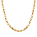 Beaded Chain Necklace in Goldtone 20-22 Inches - Sticky add to cart bar