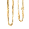 18K Yellow Gold 6mm Miami Necklace 22 Inches 12.06 Grams - Sticky add to cart bar