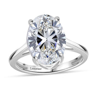 IGI Certified 950 Platinum Luxuriant Lab Grown Diamond (E-F, VS) Ring (Size 10.0) 5.00 ctw