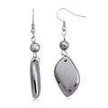 Terahertz 30.00 ctw Fancy Teardrop Earrings in Stainless Steel - Sticky add to cart bar