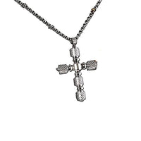 Cross Pendant Necklace (20 Inches) in Stainless Steel