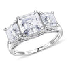 Rhodium Over Sterling Silver