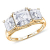 Yellow Gold Over Sterling Silver