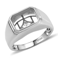 Solitaire Ring in 950 Platinum (Size 10.0)