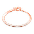 Snake Chain Bracelet in ION Plated Stainless Steel (7.0-8.0 In) - Sticky add to cart bar