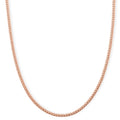 Curb Chain Necklace in ION Plated RG Stainless Steel (24-26 Inches) - Sticky add to cart bar