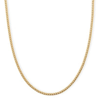 Curb Chain Necklace in ION Plated YG Stainless Steel (24-26 Inches)