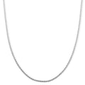 Smooth Curved Twist Chain Necklace in Stainless Steel (24-26 Inches) - Sticky add to cart bar