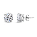 Luxuriant Lab Grown Diamond VVS2 4.00 ctw Stud Earrings in 14K White Gold - Sticky add to cart bar