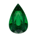 AAAA Tsavorite Garnet (Pear 7x5 mm) 0.70 ctw - Sticky add to cart bar