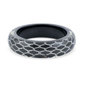 Calvin Klein Stainless Steel Abstract Bangle Bracelet (8.00 In) - Sticky add to cart bar