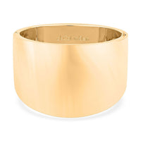 Calvin Klein Closeout Billow ION Plated YG Stainless Steel Bangle Bracelet (6.00 In)