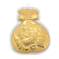 24K Golden Wealth & Blessings Lucky Bag Emboss Sheet 10mg