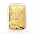 24K Golden Lord Ganesh Emboss Sheet (31x45.5mm) 10mg - Sticky add to cart bar