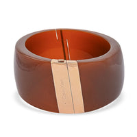 Calvin Klein ION Plated RG Stainless Steel Vision Bangle Bracelet (7.00 In)