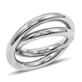 Calvin Klein Continue Ring in Stainless Steel (Size 5.0) - Sticky add to cart bar