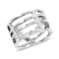 Calvin Klein Draw Ring in Stainless Steel (Size 5.0)