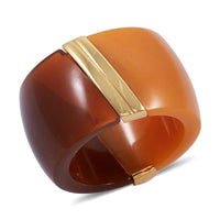 Calvin Klein Vision Ring in ION Plated YG Stainless Steel (Size 6.0)