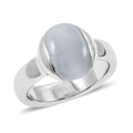 Calvin Klein Cat's Eye 3.00 ctw Devoted Ring in Stainless Steel (Size 6.0) - Sticky add to cart bar
