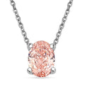 Luxuriant Lab Grown Pink Diamond (IR) VS2 1.00 ctw Necklace 16 Inches in 14K White Gold - Sticky add to cart bar