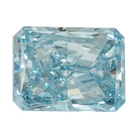 Luxuriant Lab Grown Blue Diamond (Radiant) (VS) 2.00 ctw
