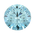 Luxuriant Lab Grown Blue Diamond (Round) (SI1) (IR) 1.00 ctw - Sticky add to cart bar