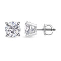 Luxuriant Lab Grown Diamond G VS 3.00 ctw Earrings in 14K White Gold - Sticky add to cart bar