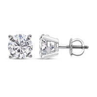 Luxuriant Lab Grown Diamond G VS 3.00 ctw Earrings in 14K White Gold